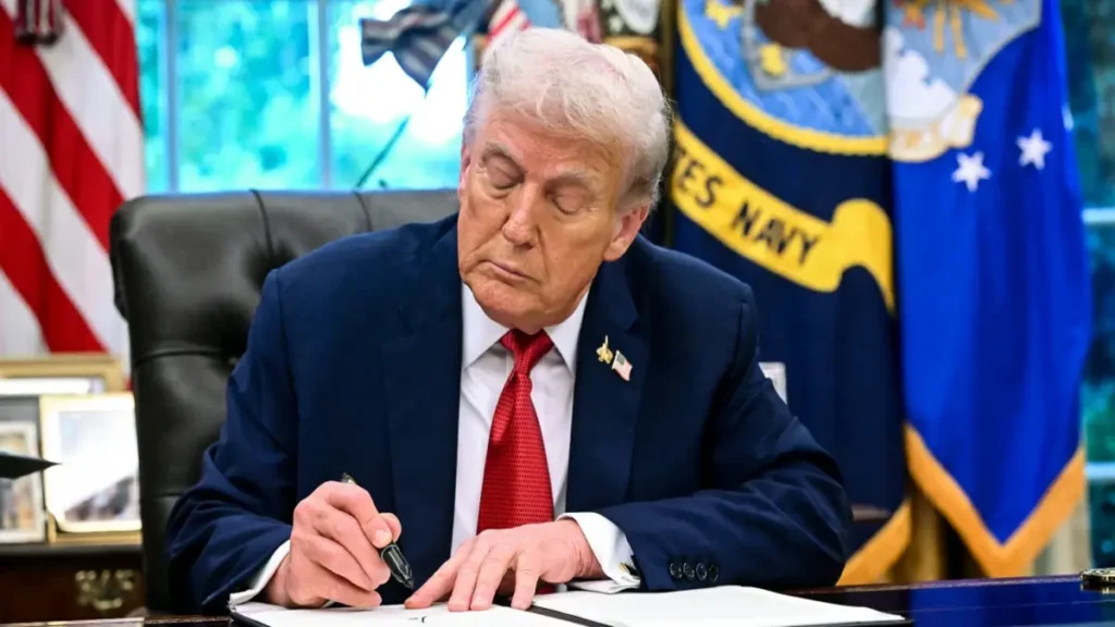 Trump signs order stating TikTok sale is imminent and worth $14 billion