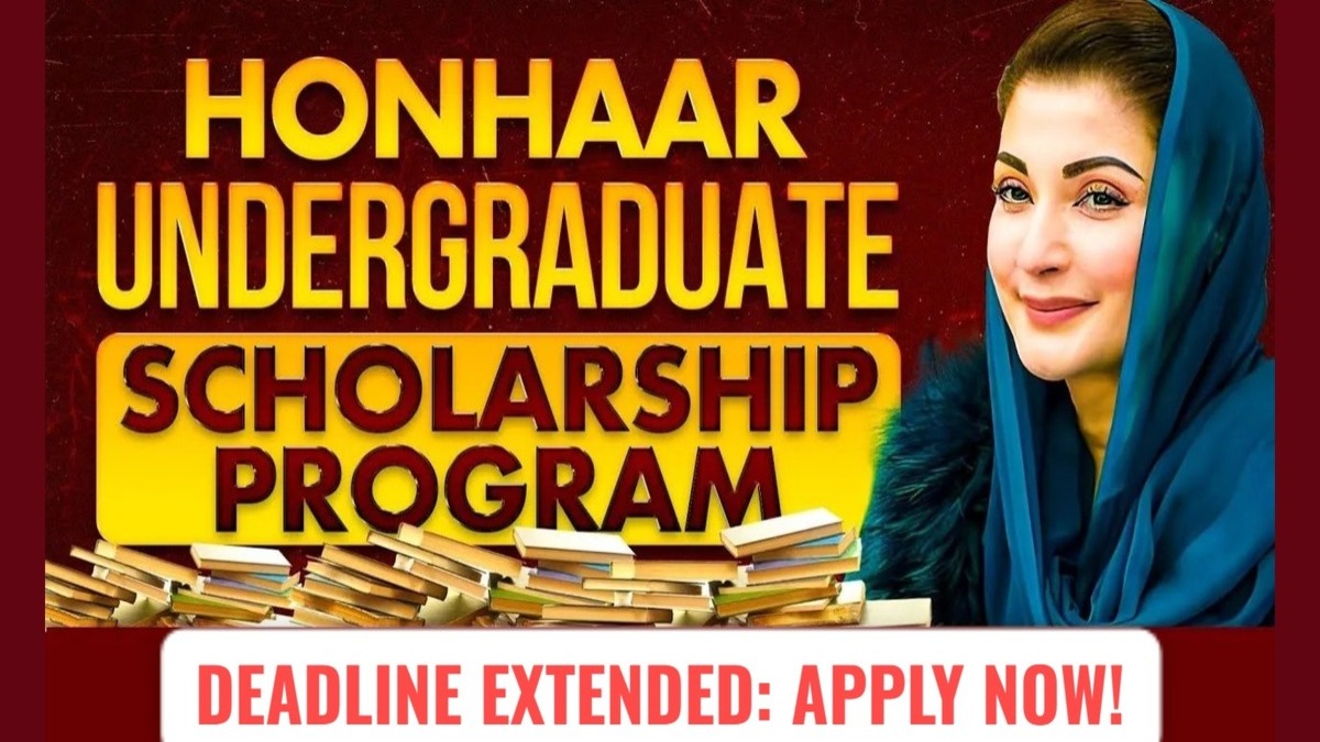 Honhaar Scholarship Programme deadline extended in 2025