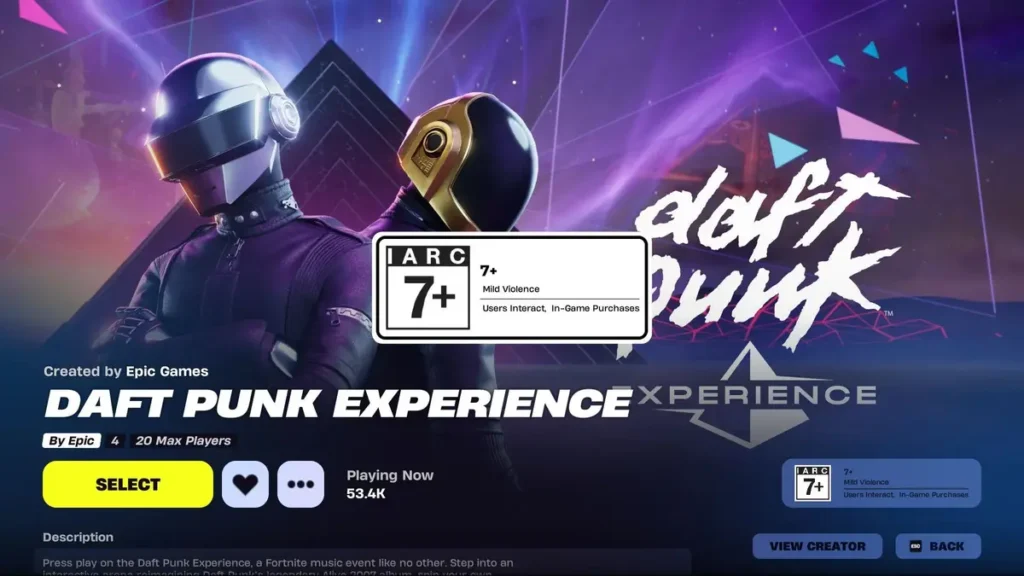 Fortnite Draft Punk Experience is now live with exciting activities, rewards
