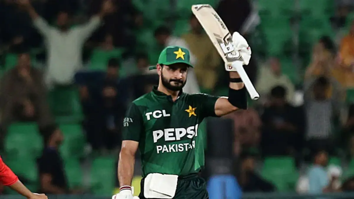 Fans left in awe by Sahibzada Farhan's joy for half-century against India