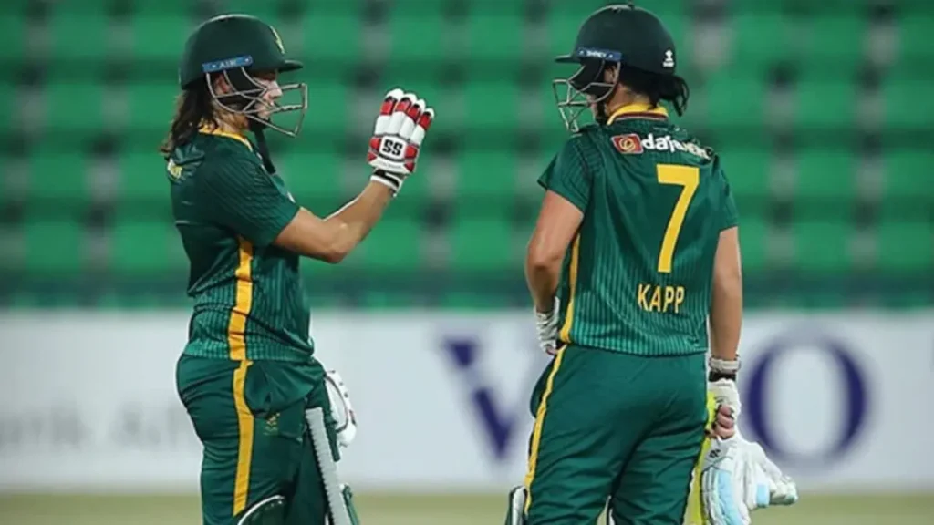 South Africa win rain-affected ODI with Sidra Amin's second century being in vain