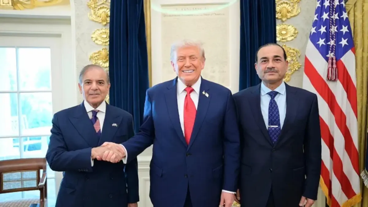 PM Shehbaz, President Trump share historic White House meeting