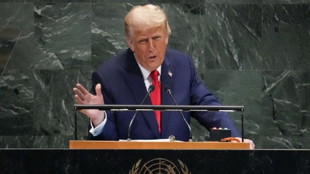 Trump strikes Russia, supports Israel in aggressive UN speech