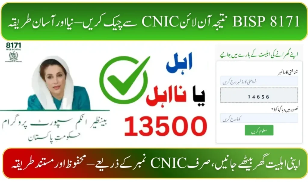 benazir income support programme 8171