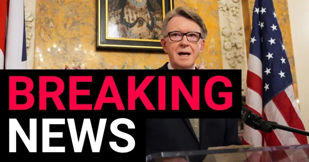 Starmer sacks Mandelson UK ambassador to US