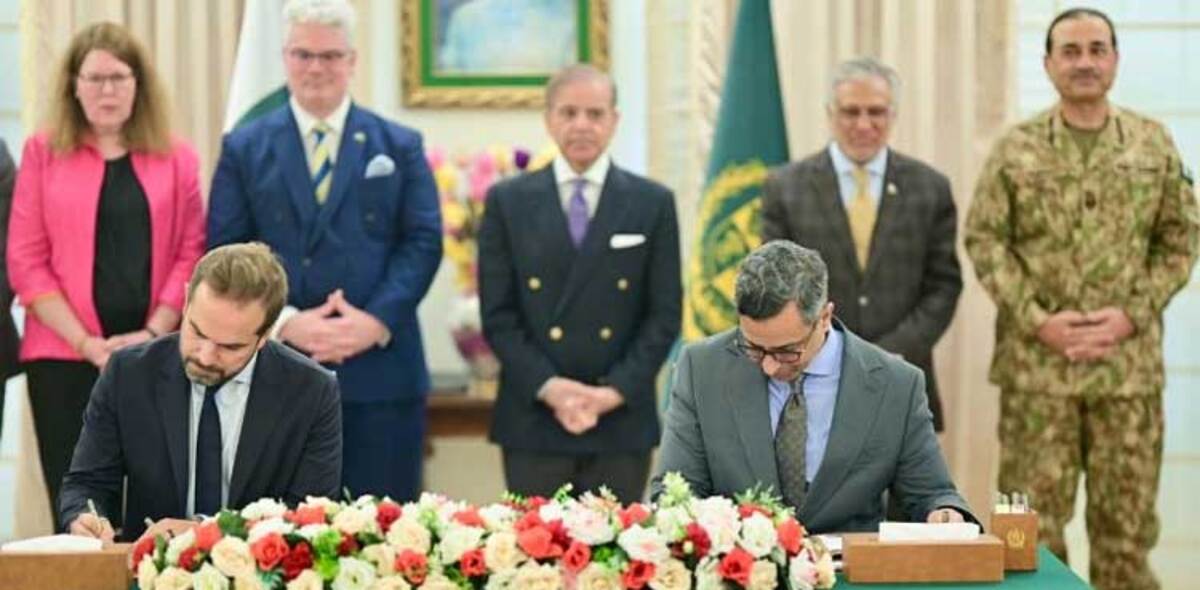 US company inks $500mn investment in pakistan