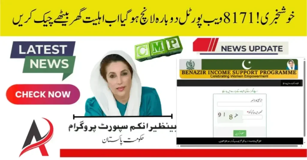 BISP 8171 New Update : Check Payment Status Online