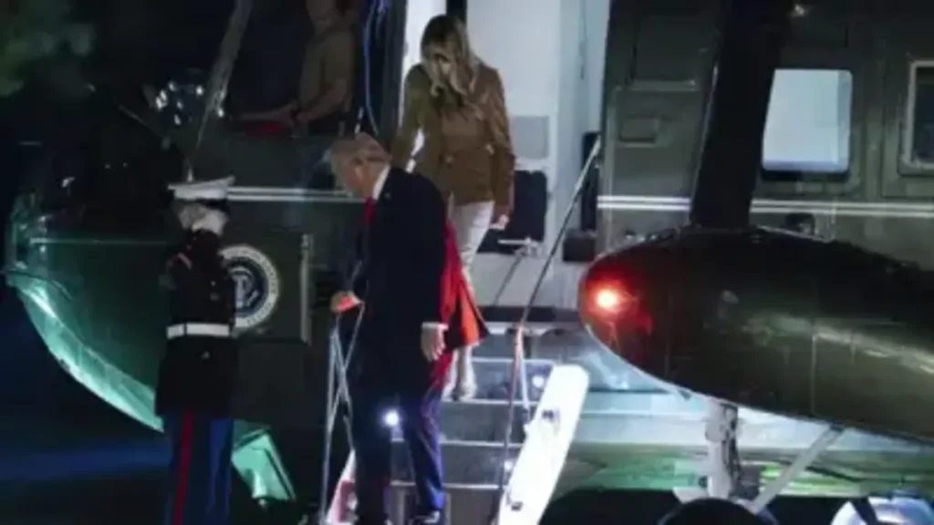 Trump helicopter lands in emergency at Luton