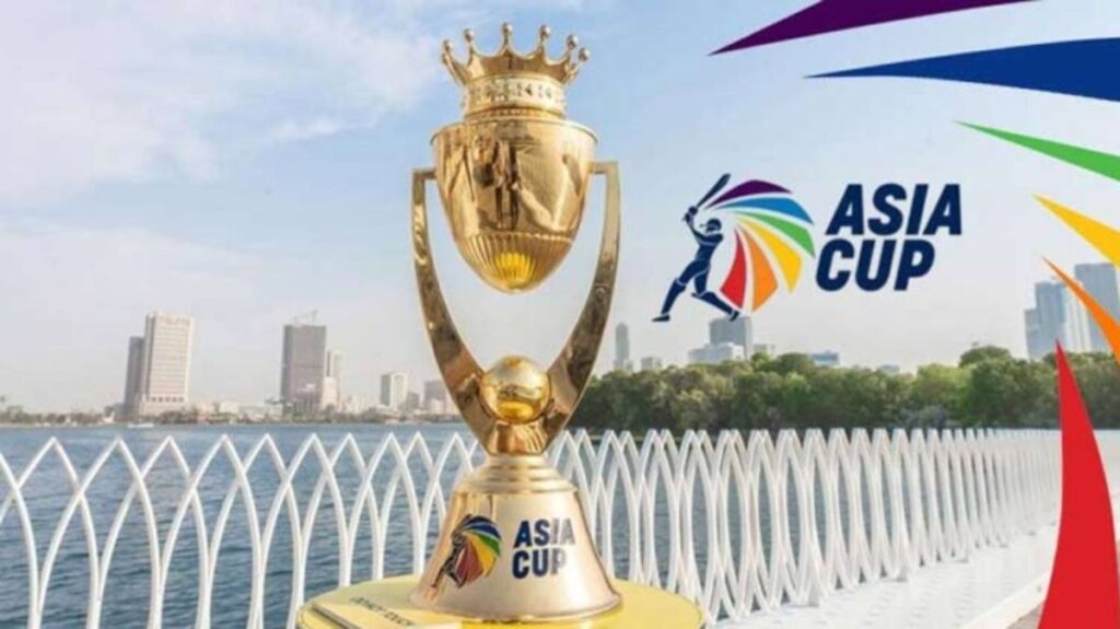 Asia Cup trophy in Dubai