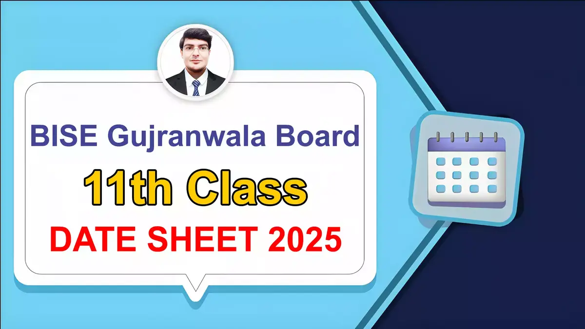 11th Class Result 2025 Gujranwala Board