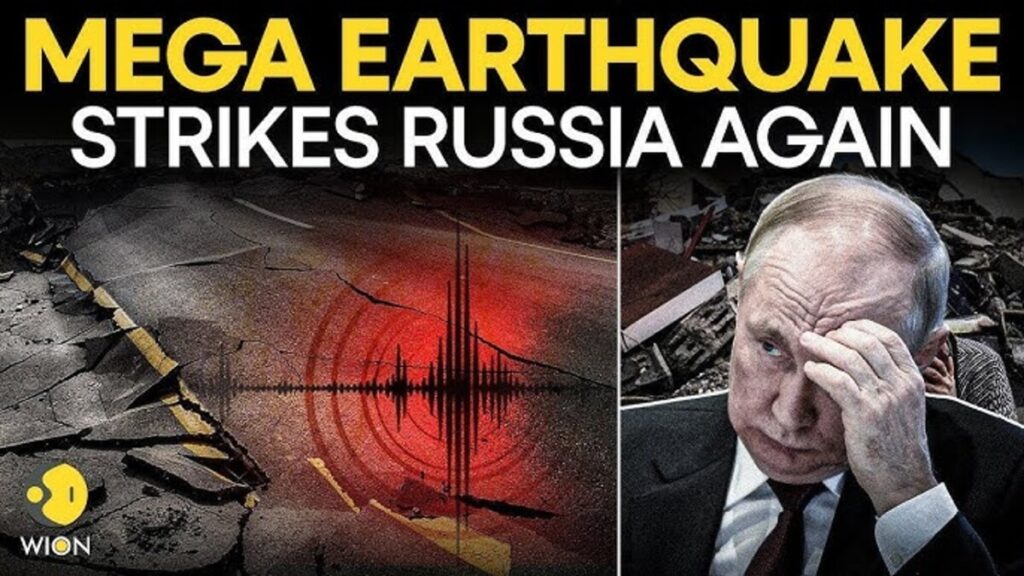 Severe 7.8 earthquake strikes Russia's Kamchatka region