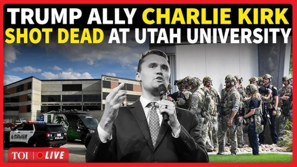 Trump ally Charlie Kirk shot