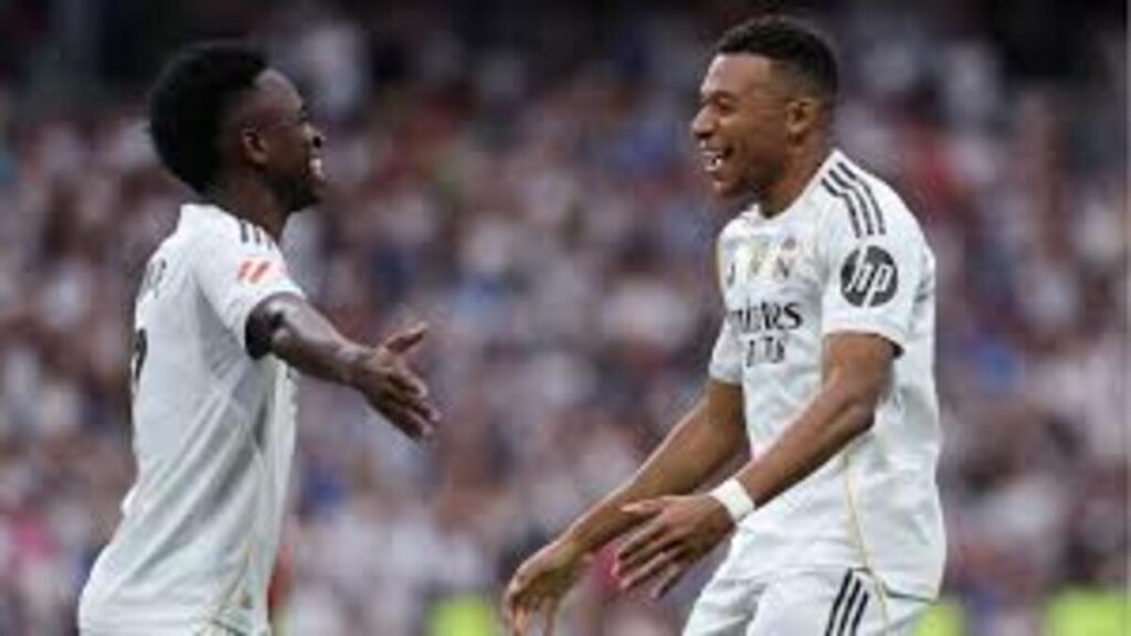 Real Madrid thrash Levante as Mbappe scores brace