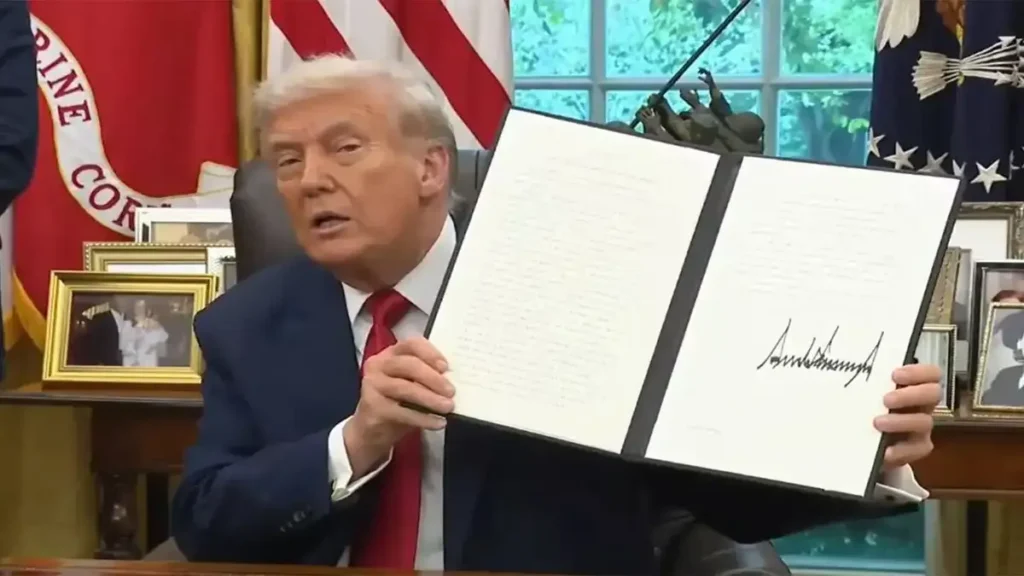 Trump signs order stating TikTok sale is imminent and worth $14 billion